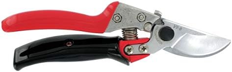 ARS HP-VS8XR Rotating Handle Hand Pruner, 8", Red/Black