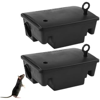 Neogen 000550 Rodent Bait Station, Black