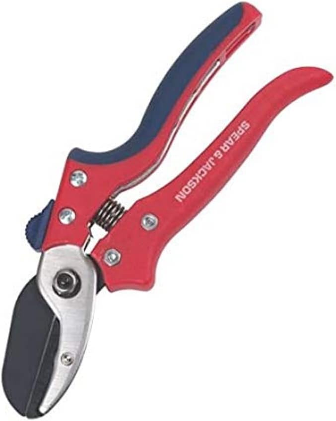 Spear & Jackson 7158AS Razorsharp Advantage Anvil Pruning Shears, Pruner, Multicoloured