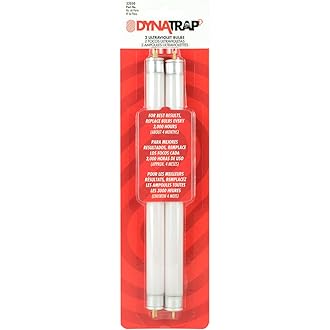 Bug Zapper Replacement UV Bulbs 41050 Compatible with DynaTrap DT1050 DT1100 DT1250, 1/ 2 Acre Trap Replacement Light Bulb, UV Light Ultraviolet Mosquito Killer Lamp Light Bulbs (4)