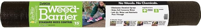 DeWitt Barrier Weed 15YR Black 6X50FT DWB15650