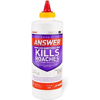 Harris Roach Tablets, Boric Acid Roach Killer with Lure, Alternative to Bait Traps (6oz, 2-Pack)