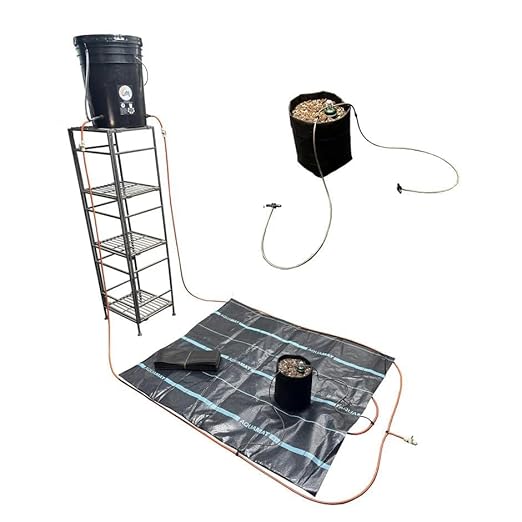 Grow Tent Irrigation Preset Blumat Kit for 4' x 4' Capillary Mat