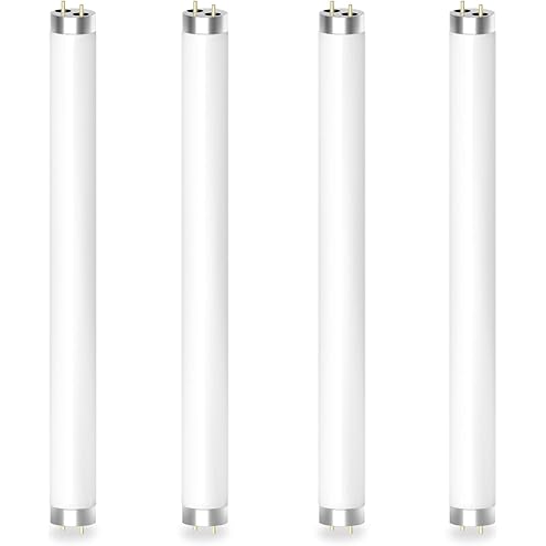 Qualirey 12 Pack Bug Zapper Replacement Light Bulbs 10W for 20W Indoor Bug Zapper, BL T8 F10W 13Inch Light Tube Compatible with Aspectek, Liba, Micnaron, Lulu Home and Other 20W Mosquito Lamp