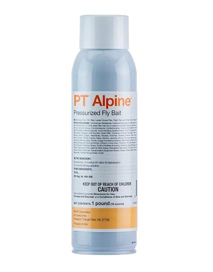 BASF PT Alpine Fly Bait, Fast Acting and Long Lasting Up to 30 Days, Ready to Use Pest Control Spray for House Flies, Fruit Flies, 16 Ounce