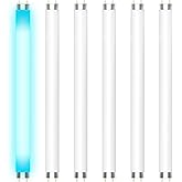 Qualirey 12 Pack Bug Zapper Replacement Light Bulbs 10W for 20W Indoor Bug Zapper, BL T8 F10W 13Inch Light Tube Compatible with Aspectek, Liba, Micnaron, Lulu Home and Other 20W Mosquito Lamp