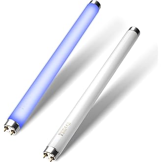 Qualirey 12 Pack Bug Zapper Replacement Light Bulbs 10W for 20W Indoor Bug Zapper, BL T8 F10W 13Inch Light Tube Compatible with Aspectek, Liba, Micnaron, Lulu Home and Other 20W Mosquito Lamp