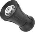 Fireman Hose Nozzle, 3/4" Garden Hose Nozzle, High Pressure Sprayer Nozzle for Car Washing, Patio Cleaning, Watering Lawn and Garden, Universal Fit Garden Hoses Black