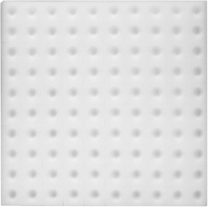 Fdit Hydroponic Sponge, 100 Pieces, PU Material, 25x24mm, Seedling Planting for Greenhouse