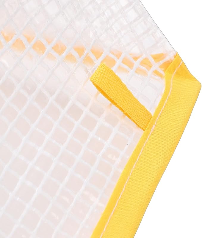 Garden Row Accelerator Plant Cover, Sturdy PVC Weather Proof Foldable Plant Net Cage Guard with Ground Stakes, for Greenhouse Vegetables Fruits Flowers