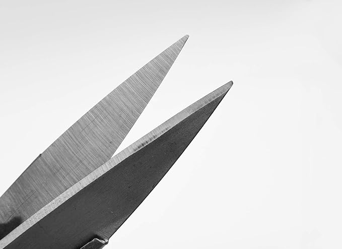 Sheep Shear Grass Shear Alpaca Shears R Shaped Design For Large Thick-Haired Animal Grooming (Black)