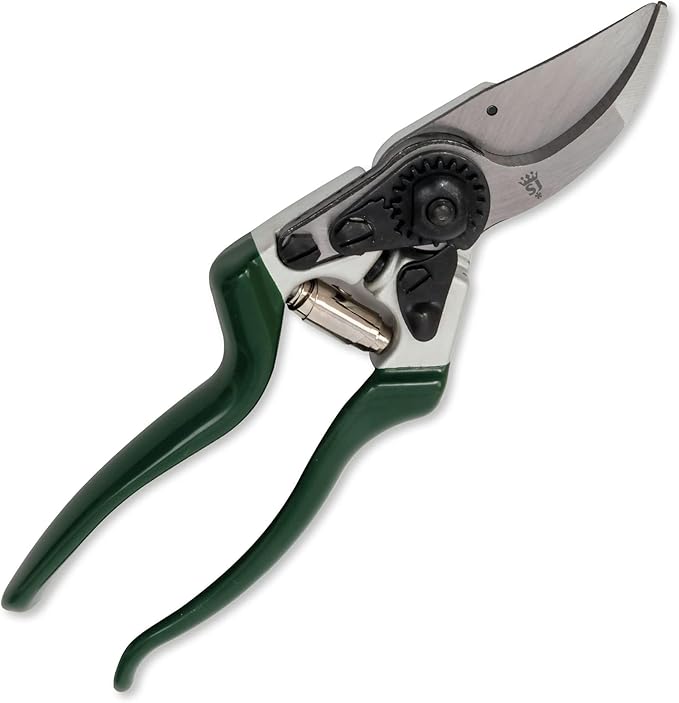 Spear & Jackson Razorsharp Left-Handed Bypass Pruners, Precision Gardening Shears with Carbon Steel Blades for Clean, Effortless Cuts