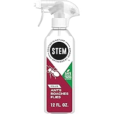 STEM Liquid Ant Baits, Kills The Queen and Colony, for Indoor Use, 12 Spill Proof Bait Stations