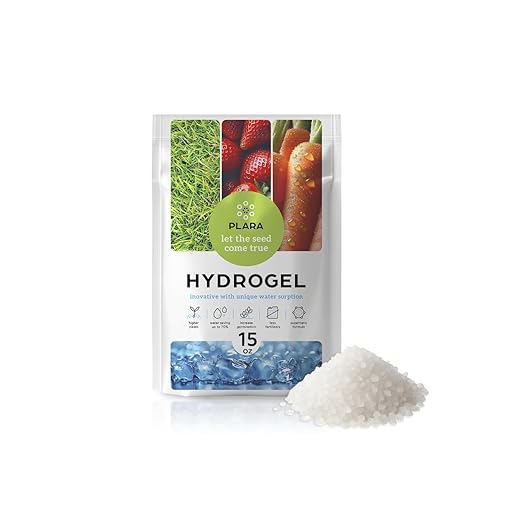 Water Storing Gel 15oz | Moisture Control for Soil | Non-Toxic Water Beads for Slow Release Water | Eco-Friendly Water Gel Crystals for Plants | Water Retention Gel