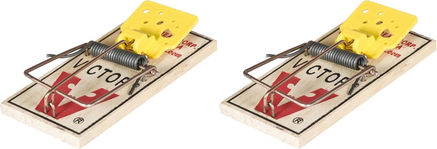 Victor EZ Set Wooden Snap Trap - 12 Pack