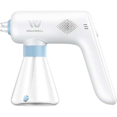 Portable Fogger Disinfectants Machine, Handheld Rechargeable Nano Sprayer, Sanitizer Spray Gun, Steam Gun for Home, Office, School, Garden