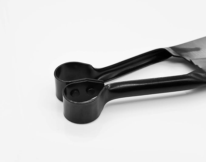 Sheep Shear Grass Shear Alpaca Shears R Shaped Design For Large Thick-Haired Animal Grooming (Black)