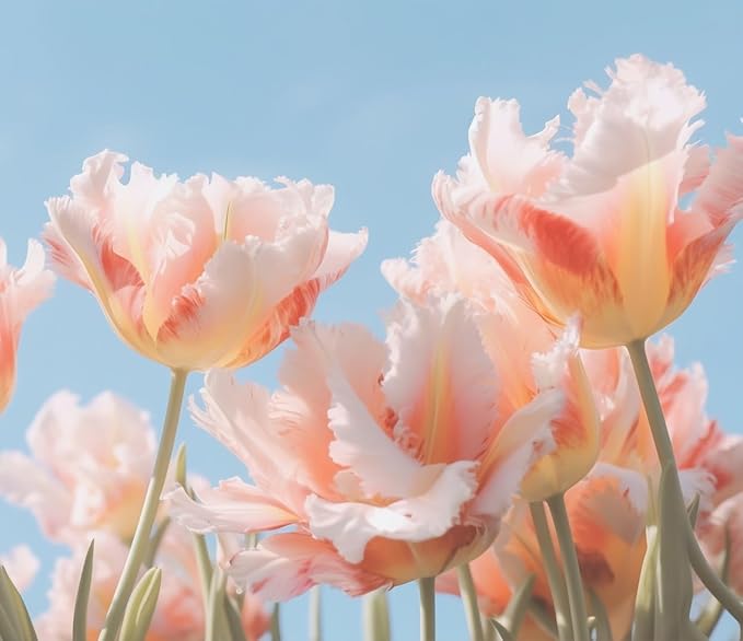 'Bring Me Love Parrot Tulip Bulbs for Planting - Easy to Grow Perennial Flowers (20 Bulbs)