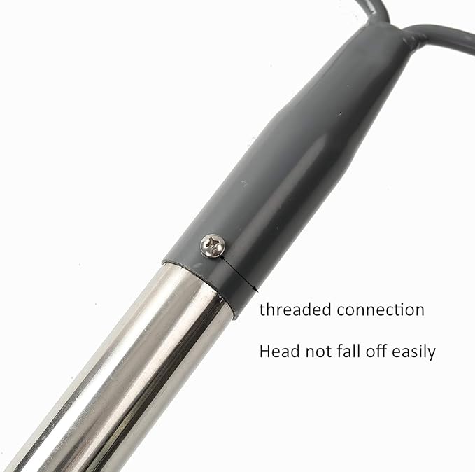 Garden Rake, 5 FT Metal Rake for Lawns Level Head Rakes with Stainless Steel Handle for Loosening Soil