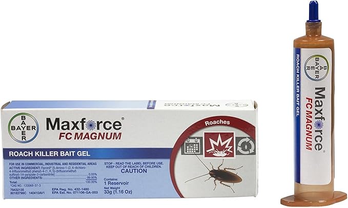 Maxforce FC Magnum Roach Gel Bait (Two 33g Tubes)