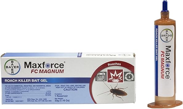 Maxforce FC Magnum Roach Gel Bait (Two 33g Tubes)
