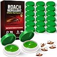 20 Pack Roach Killer Indoor Infestation, Powerful Attraction Cockroach Bait Gel Stations, Quick Kill Formula, Easy to Apply Cockroach Killer for Effective Home Control, Ideal for Kitchens, Bathrooms