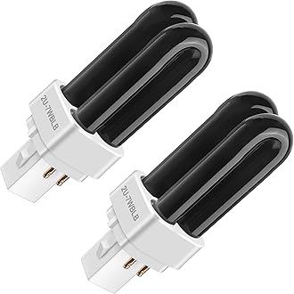 Bug Zapper Replacement UV Bulbs 41050 Compatible with DynaTrap DT1050 DT1100 DT1250, 1/ 2 Acre Trap Replacement Light Bulb, UV Light Ultraviolet Mosquito Killer Lamp Light Bulbs (4)