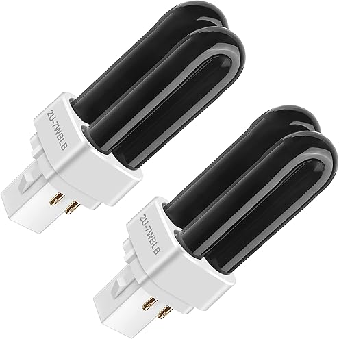 Bug Zapper Replacement UV Bulbs 41050 Compatible with DynaTrap DT1050 DT1100 DT1250, 1/ 2 Acre Trap Replacement Light Bulb, UV Light Ultraviolet Mosquito Killer Lamp Light Bulbs (4)