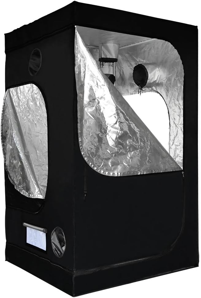 48x48x78 Reflective Indoor Grow Tent 4x4 - Mylar Grow Tent - for Indoor Grow Room - Hydroponics Growing Tent - Grow Tents