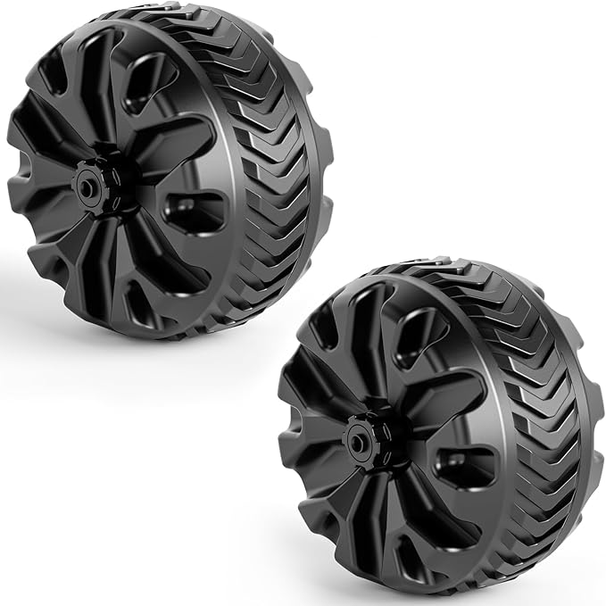 PORTAL Wagon Wheels Replacement 8" Diameter X 3.4" Wide for Utility Wagon Cart