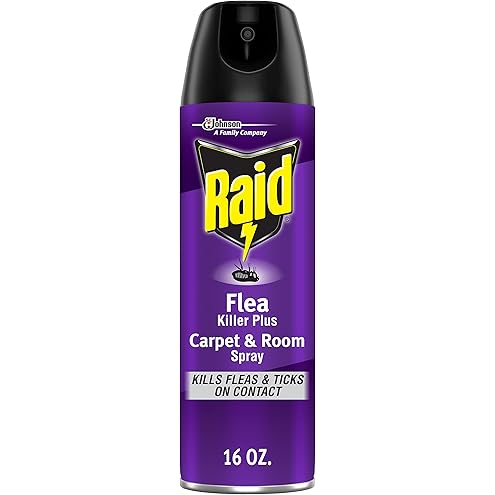 Raid Flea Fogger Plus Killer Water Based Formula Kills Fleas and Hatching Eggs 5 Ounce Cans 3 Count (Pack of 2)