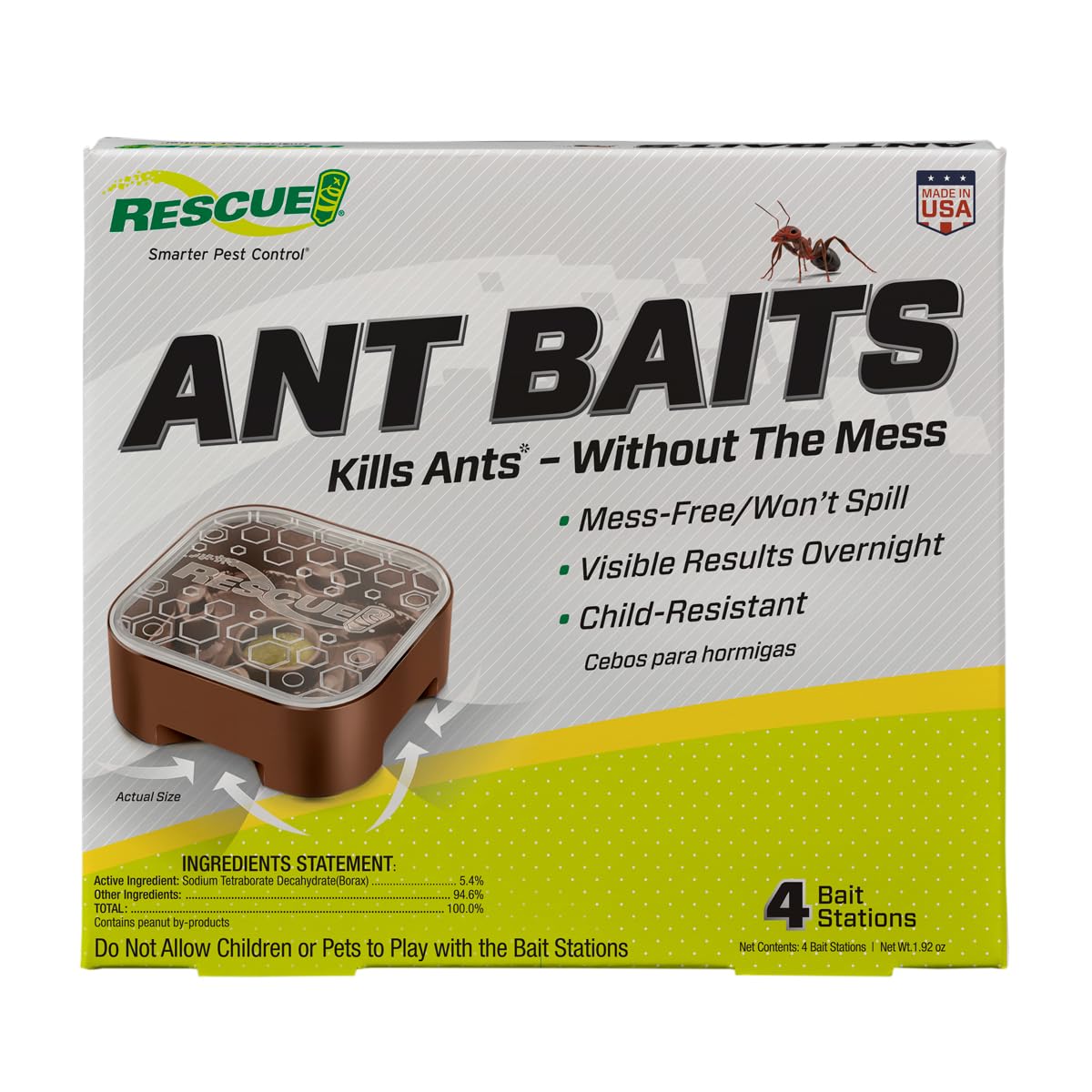 RESCUE! Ant Baits - 2 Pack - 8 Bait Stations