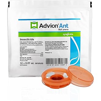 Syngenta Advion Ant Gel Station Insecticide, Ready-to-Use Ant Gel Bait with The Active Ingredient Indoxacarb, Bait for Use Indoor and Outdoor, 1 Box (3 Total Stations)