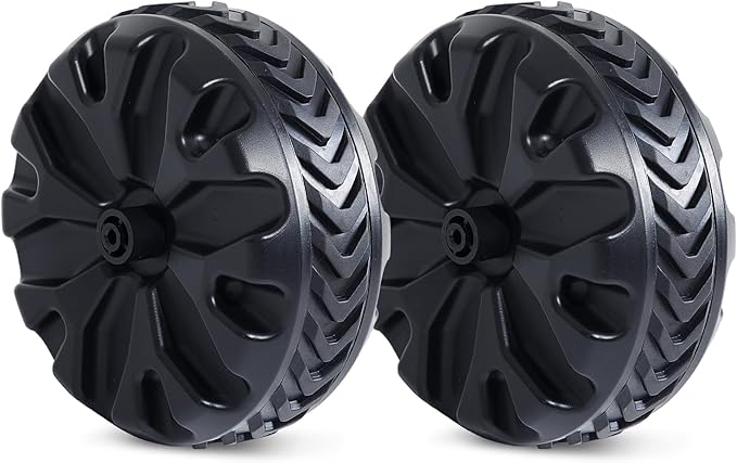 PORTAL Wagon Wheels Replacement 8" Diameter X 3.4" Wide for Utility Wagon Cart