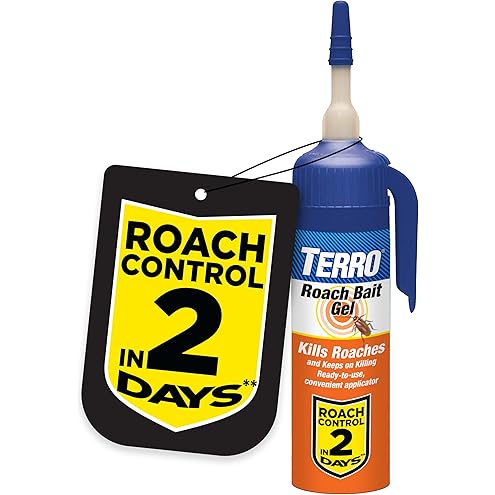 12 Pack Roach Gel Bait for Indoor Use - Cockroach Killer Gel with Easy Placement Stickers, Long-Lasting Mess-Free Formula for Kitchen, Bathroom, Basement & Hidden Areas Pest Control