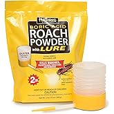 Harris Roach Tablets, Boric Acid Roach Killer with Lure, Alternative to Bait Traps (6oz, 2-Pack)