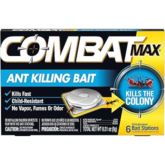 Hot Shot MaxAttrax Ant Bait 8 Count, Child-Resistant Bait Stations