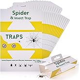 Carpet Beetle Traps – 20 Pack | Sticky Indoor Glue Boards for Carpet Beetles, Larvae & Other Crawling Insects | Non-Toxic Pest Control Trap & Monitor for Closets, Storage Areas, and More