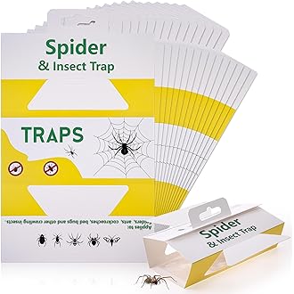 Carpet Beetle Traps – 20 Pack | Sticky Indoor Glue Boards for Carpet Beetles, Larvae & Other Crawling Insects | Non-Toxic Pest Control Trap & Monitor for Closets, Storage Areas, and More