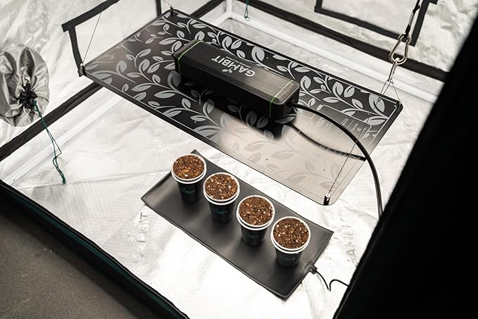 GG 240w Full Spectrum LED Grow Light 2x4 & 3x3 Ft. Coverage