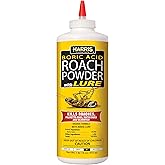 TERRO Roach Bait Powder Plus Applicator - Bait and Kill Cockroaches, Ants, Earwigs, Silverfish - 150 Placements per Tube - Easy, Precise Placement - T530, 0.53 oz Tube