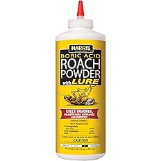 15 Pack Roach Repellent Powder Bait Station, Roach Stations for Indoor Cockroach infestation with Dual-Action Formula, Kills German/American/Oriental Cockroaches at The Source, Long Residual Effect