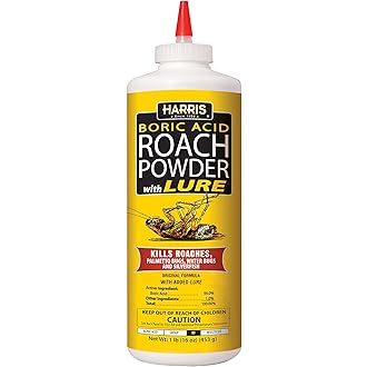 TERRO Roach Bait Powder Plus Applicator - Bait and Kill Cockroaches, Ants, Earwigs, Silverfish - 150 Placements per Tube - Easy, Precise Placement - T530, 0.53 oz Tube