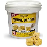 Kaput Rat & Mouse Bait- Effective Warfarin Formula for Rodent Control - Low Toxicity Rat Bait, Safe for Pets & Wildlife - Indoor & Near-Building Use, 32 Packets, 2 oz Each