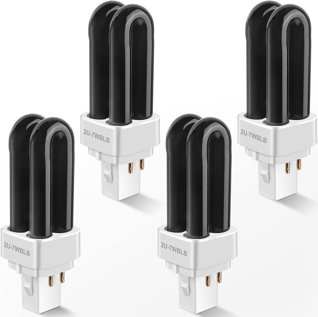 Bug Zapper Replacement UV Bulbs 41050 Compatible with DynaTrap DT1050 DT1100 DT1250, 1/ 2 Acre Trap Replacement Light Bulb, UV Light Ultraviolet Mosquito Killer Lamp Light Bulbs (4)