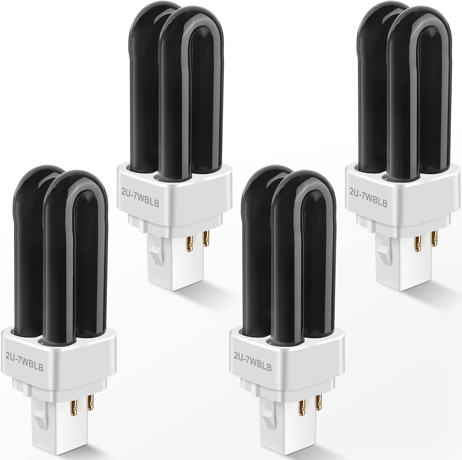 Bug Zapper Replacement UV Bulbs 41050 Compatible with DynaTrap DT1050 DT1100 DT1250, 1/ 2 Acre Trap Replacement Light Bulb, UV Light Ultraviolet Mosquito Killer Lamp Light Bulbs (4)