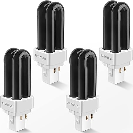 Bug Zapper Replacement UV Bulbs 41050 Compatible with DynaTrap DT1050 DT1100 DT1250, 1/ 2 Acre Trap Replacement Light Bulb, UV Light Ultraviolet Mosquito Killer Lamp Light Bulbs (4)