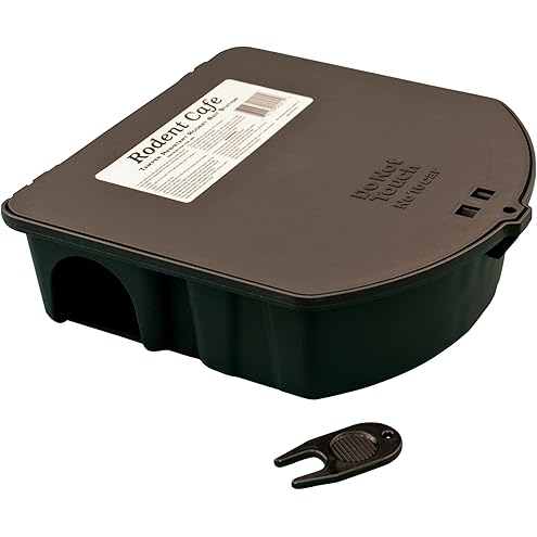 Neogen 000550 Rodent Bait Station, Black
