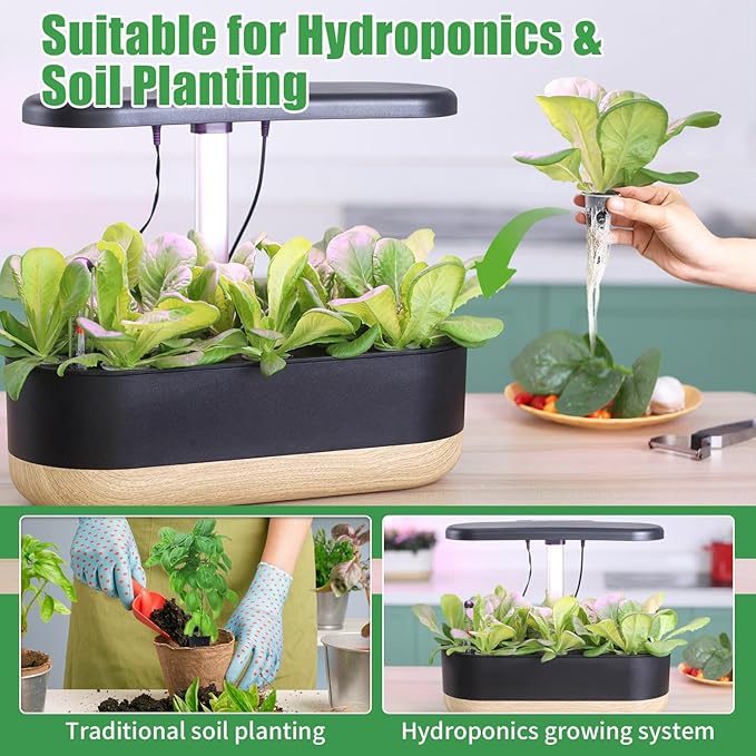 101 Pcs Hydroponic Growing kit for Indoor Garden,80 Grow Sponges, 20 Grow Baskets & 1 Tweezer, Replacement Growth Sponges Seed Pods of All hydroponic Brands Also Suitable for Soil Culture