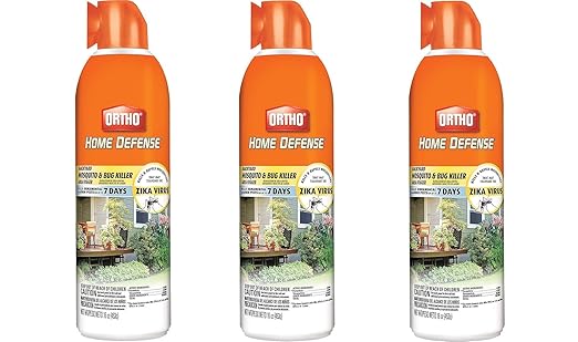 Ortho Home Defense Backyard Mosquito & Bug Killer Area Fogger, up to 2000 sqft, 16oz - (3 pk)